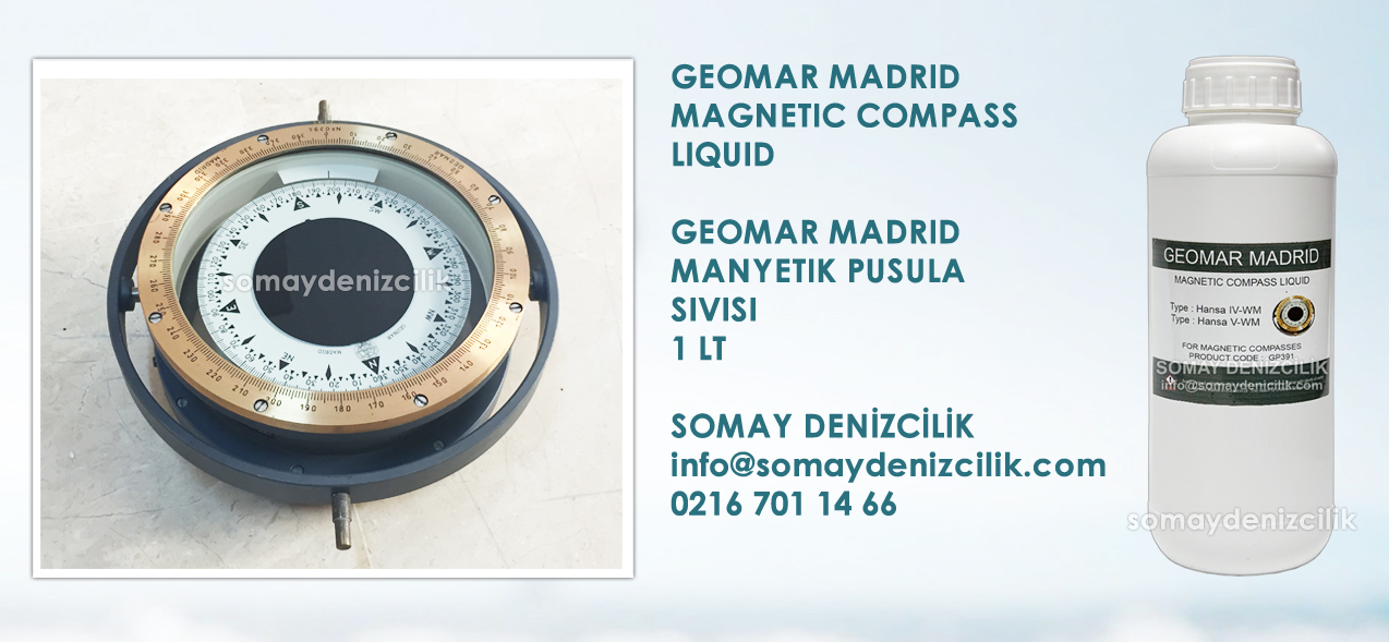 Geomar Madrid Manyetik Pusula Sıvısı